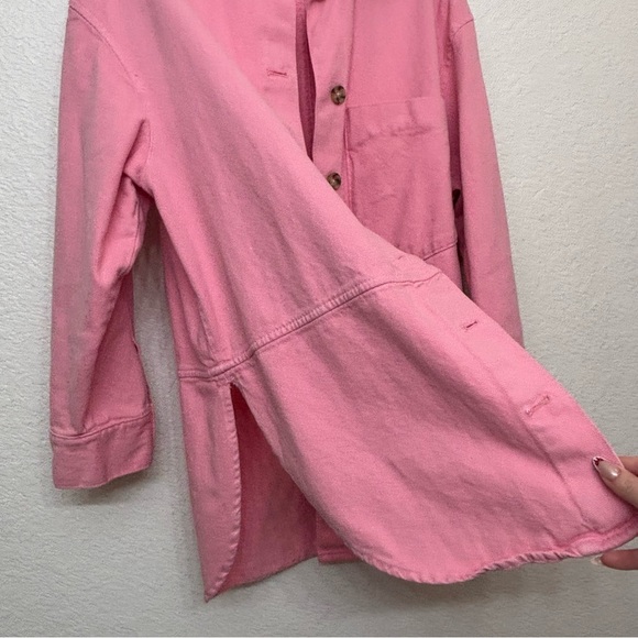 Zara Overshirt Shaket in Bubble gum - Picture 4 of 4